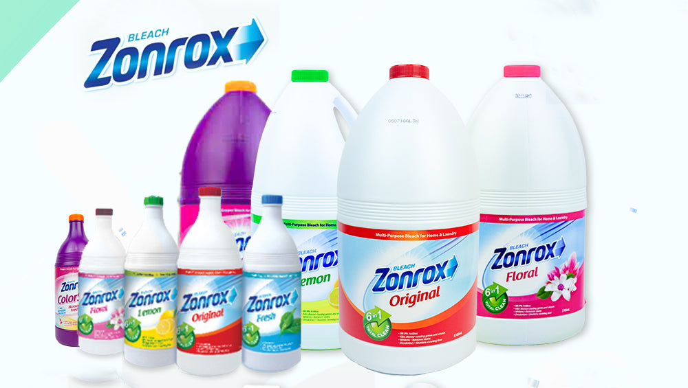 Wholesale Zonrox ColorSafe Bleach [3.785L x 3Gallon]