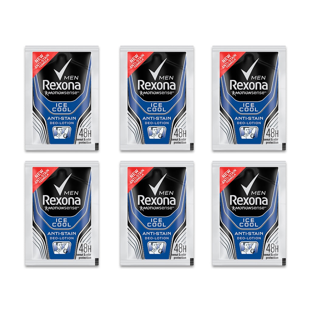Rexona Men Deodorant Lotion Ice Cool 3ML Set of 6
