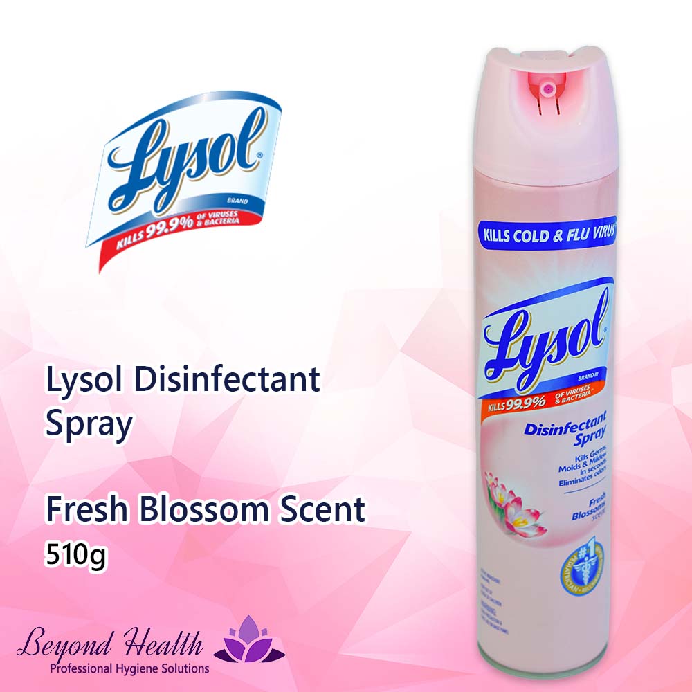 LYSOL Disinfectant Spray Fresh Blossom Scent 510g