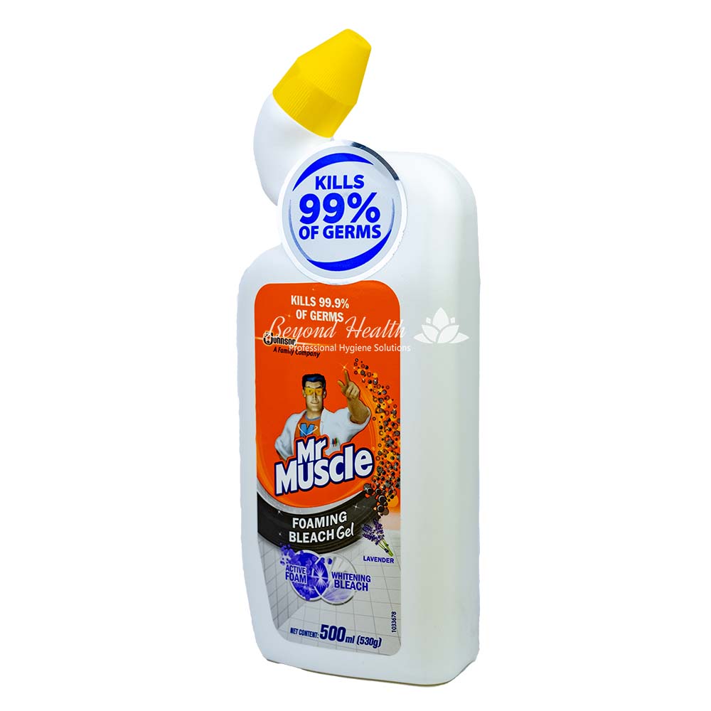 Mr. Muscle® Toilet Cleaner Foaming Bleach Gel Multipurpose Toilet Cleaner 500ml