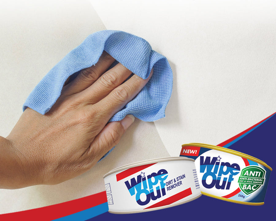 New Wipeout Wipe out Dirt and Stain Remover Anti Bacteria Antibac 145 grams