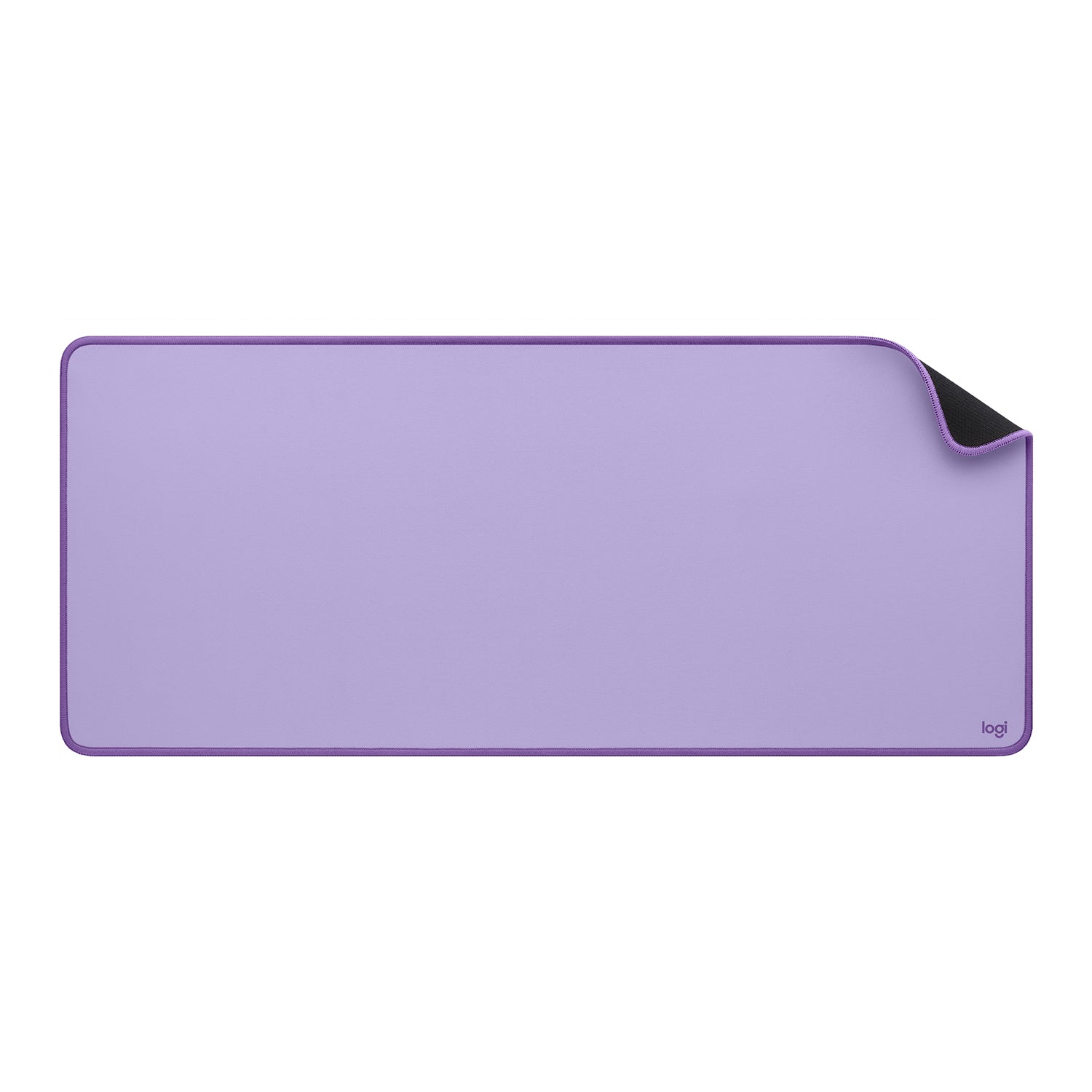 Lavender- Logitech Desk Mat - Studio Series, Multifunctional Large Desk Pad, Extended Mouse Mat, Office Desk Protector with Anti-slip Base, Spill-resistant Durable Design (956-000032)