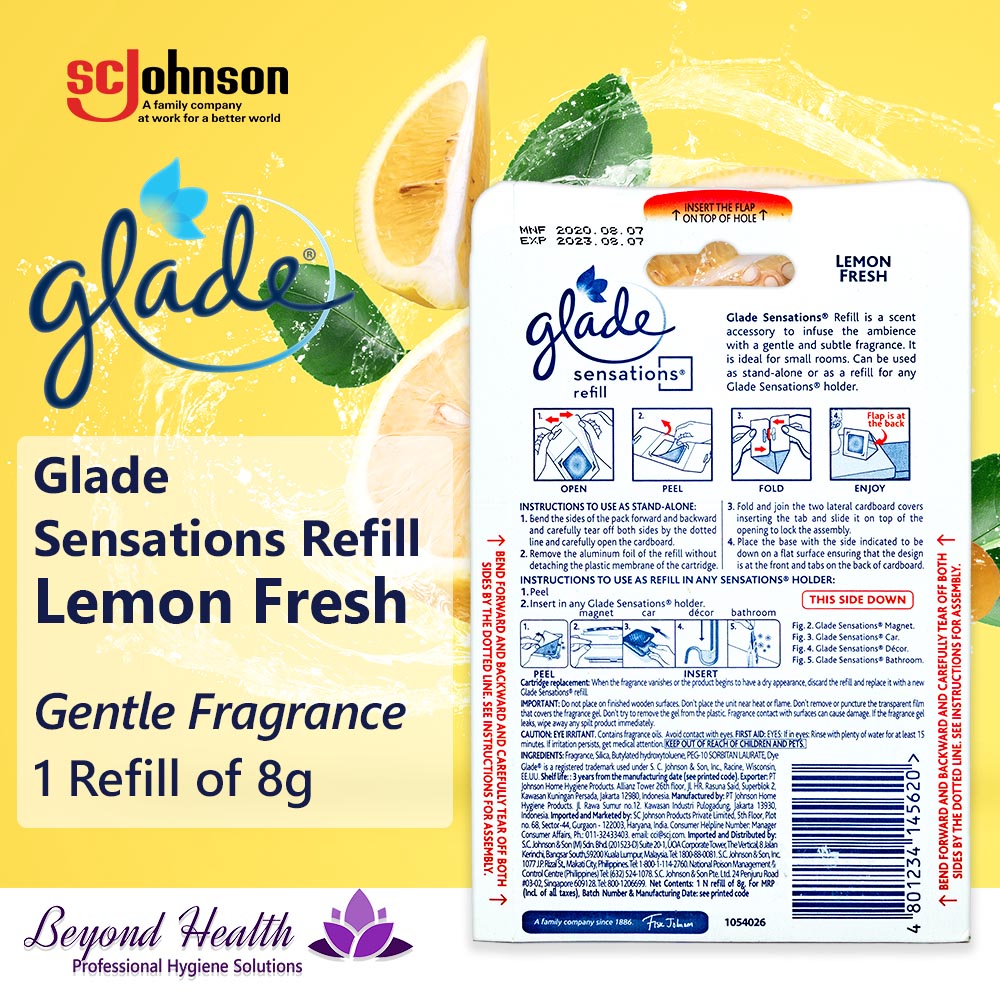 Glade Sensations Lemon Fresh Refill 8g