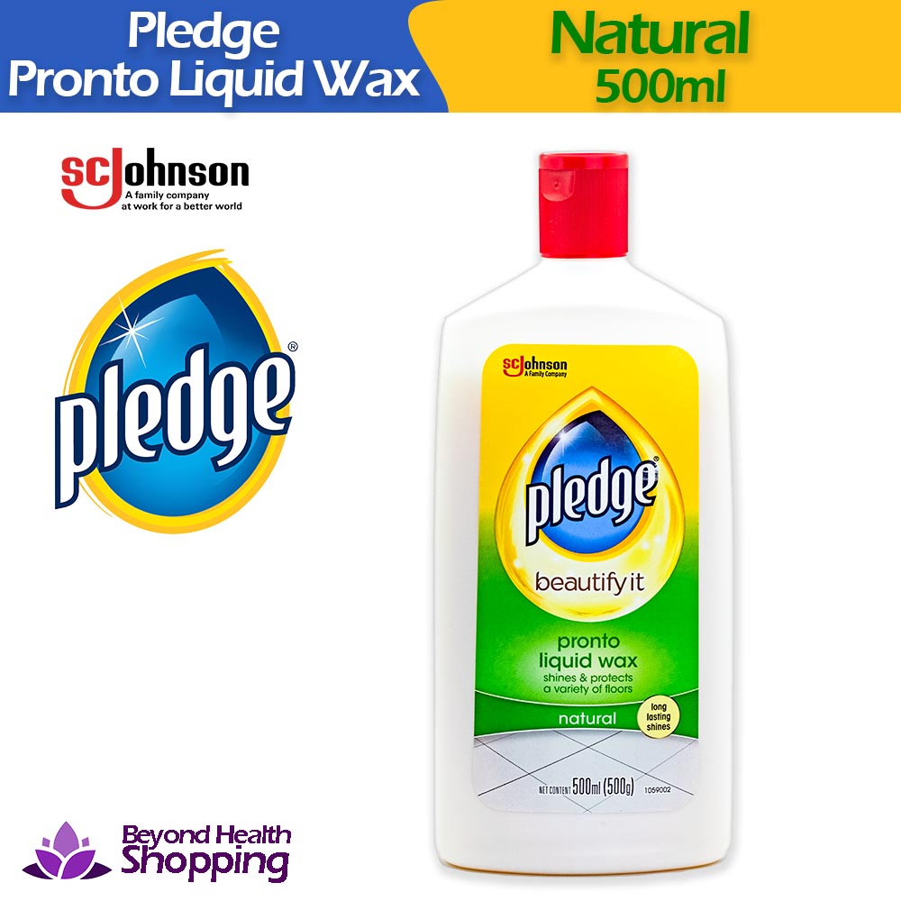 Pledge Pronto Liquid Wax Natural 500ml