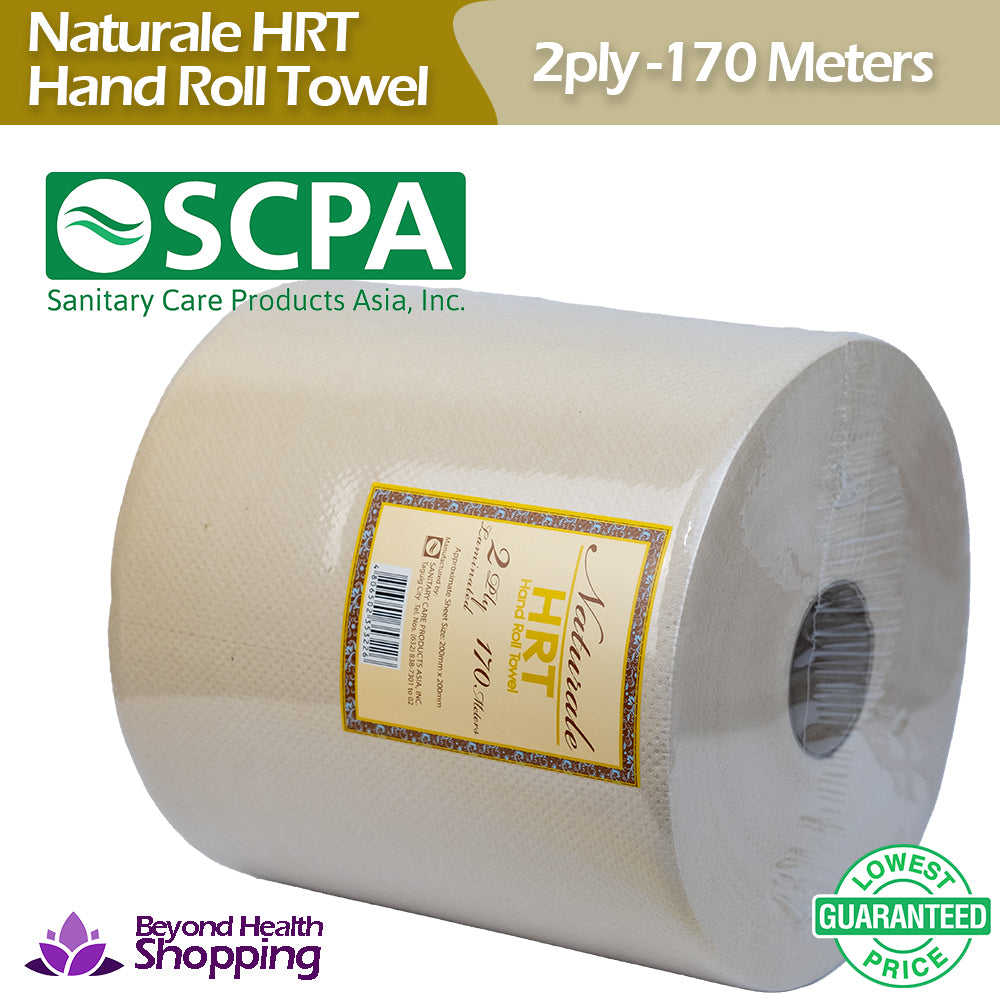 Naturale HRT (Hand Roll Towel) 2ply-170Meters Laminated High Quality Brown Rolled Paper Towel