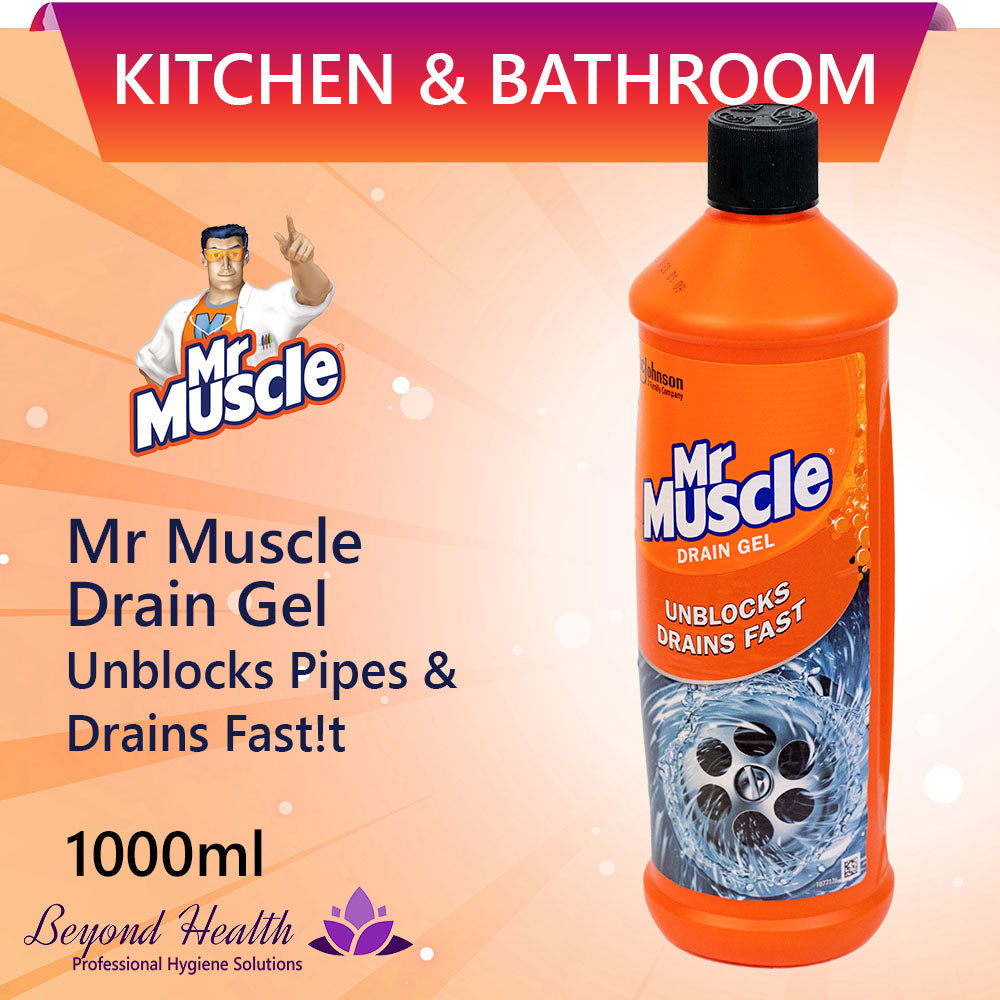 Mr Muscle® Drain Gel Unblocker  Mr Muscle Sink & Drain Gel, 500ml