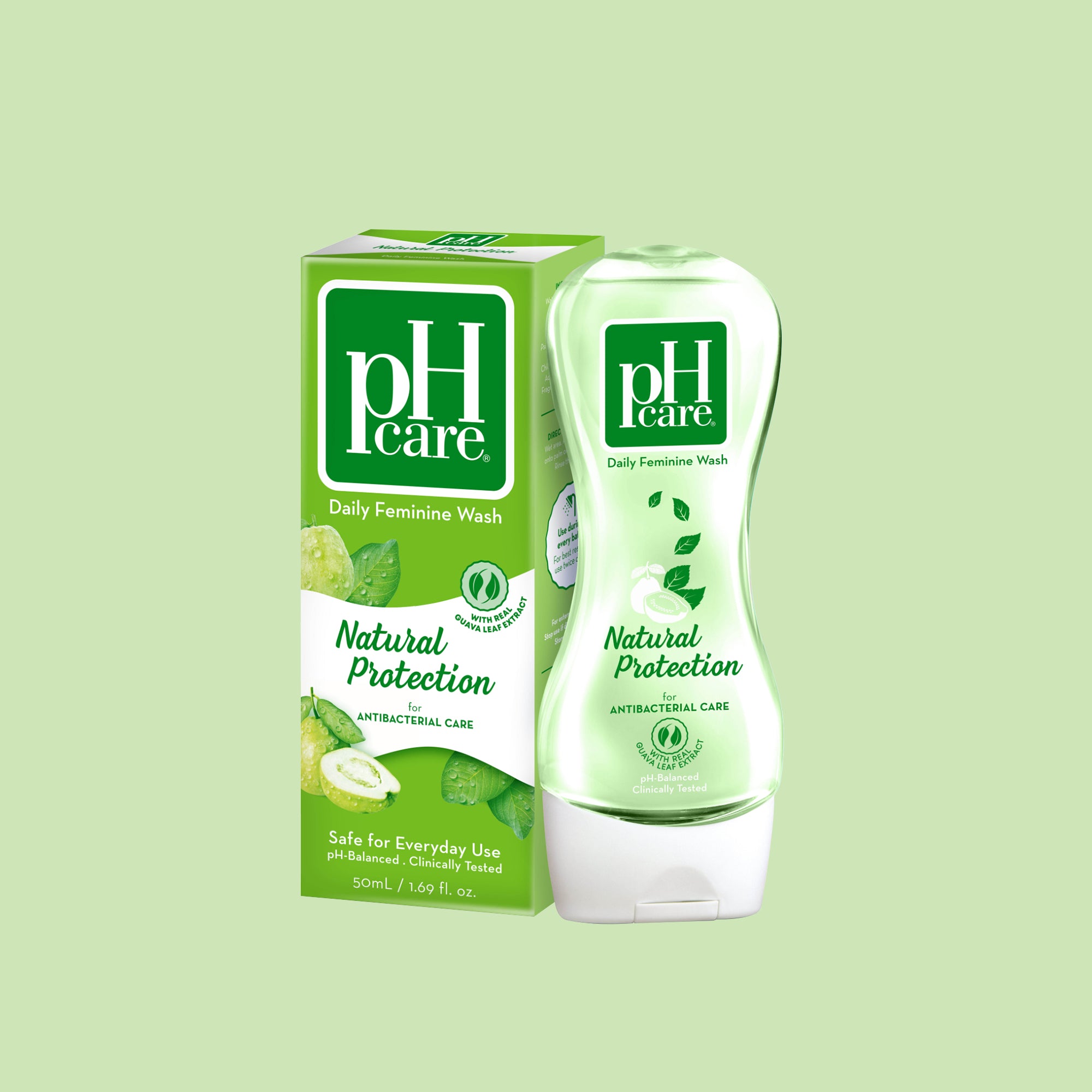 Ph Care Fem Wash Natural Protection 50Ml