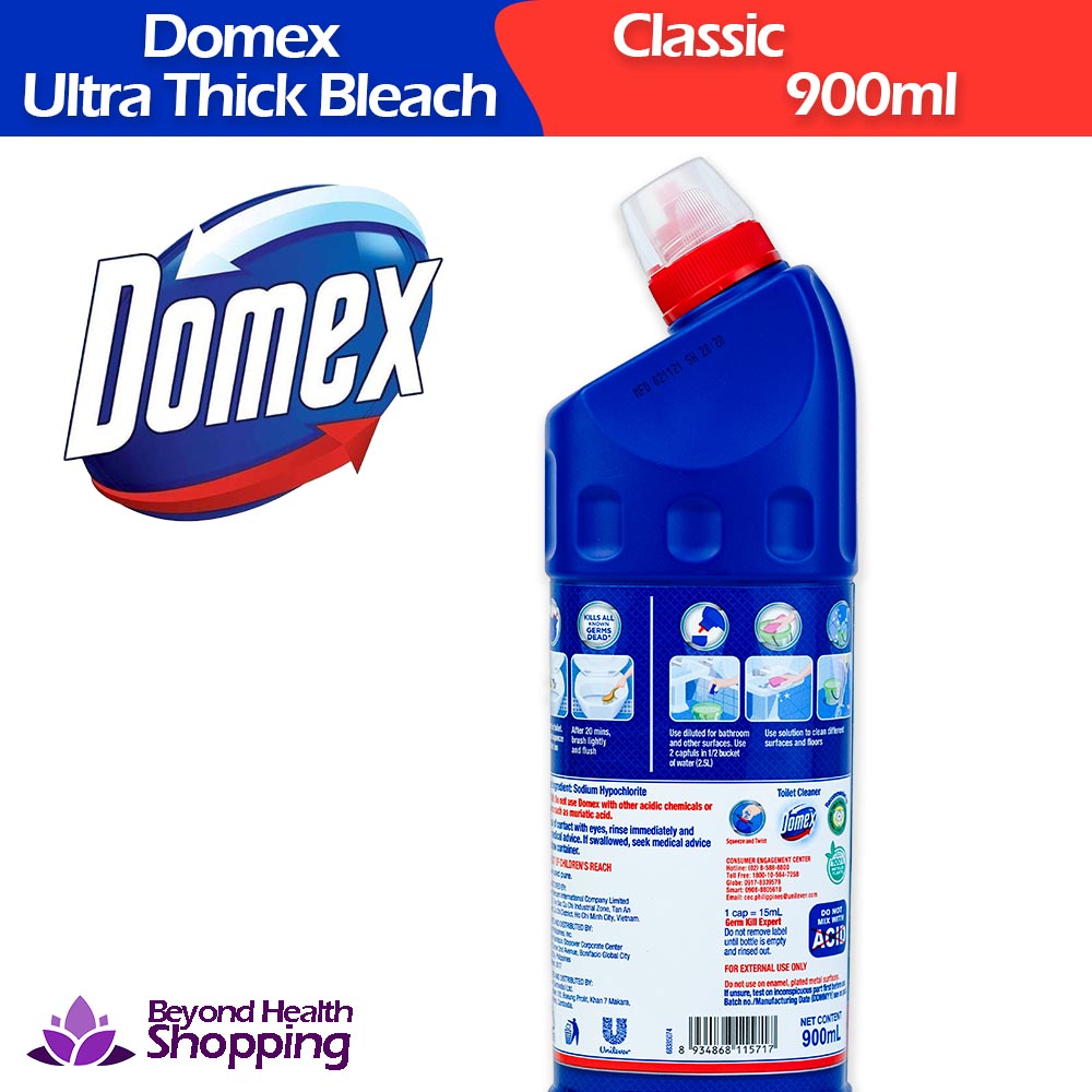 Domex Ultra Thick Bleach Original 900ml