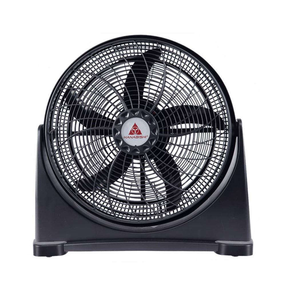 Hanabishi  Hurricane Fan -HHURRIC-20 Ground Fan (Black) CERTIFIED Product Safety- Q-3589