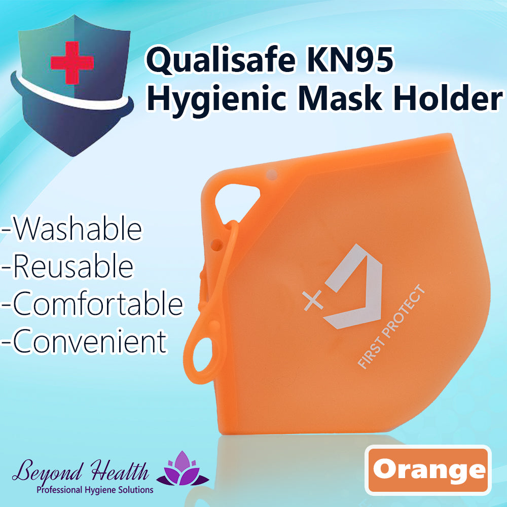 Qualisafe KN95 Hygienic Mask Holder (Blue, L-Green and Orange)