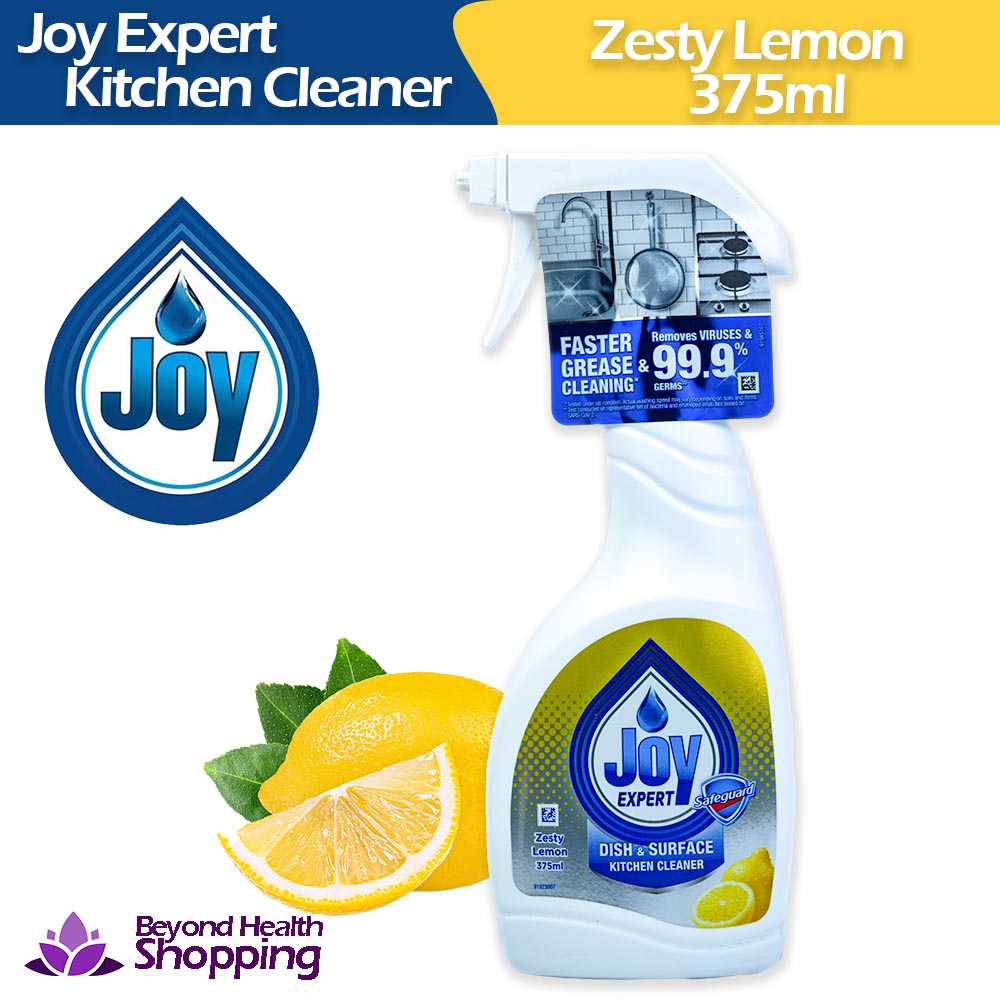 Joy Expert Dish & Surface Kitchen Cleaner Zesty Lemon 375ml