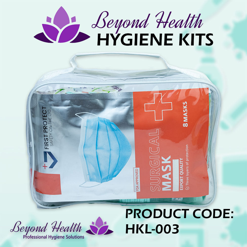 HKL-003 Personal Hygiene Kit Beyond Health 5 Items Disinfection Kit LARGE BAG