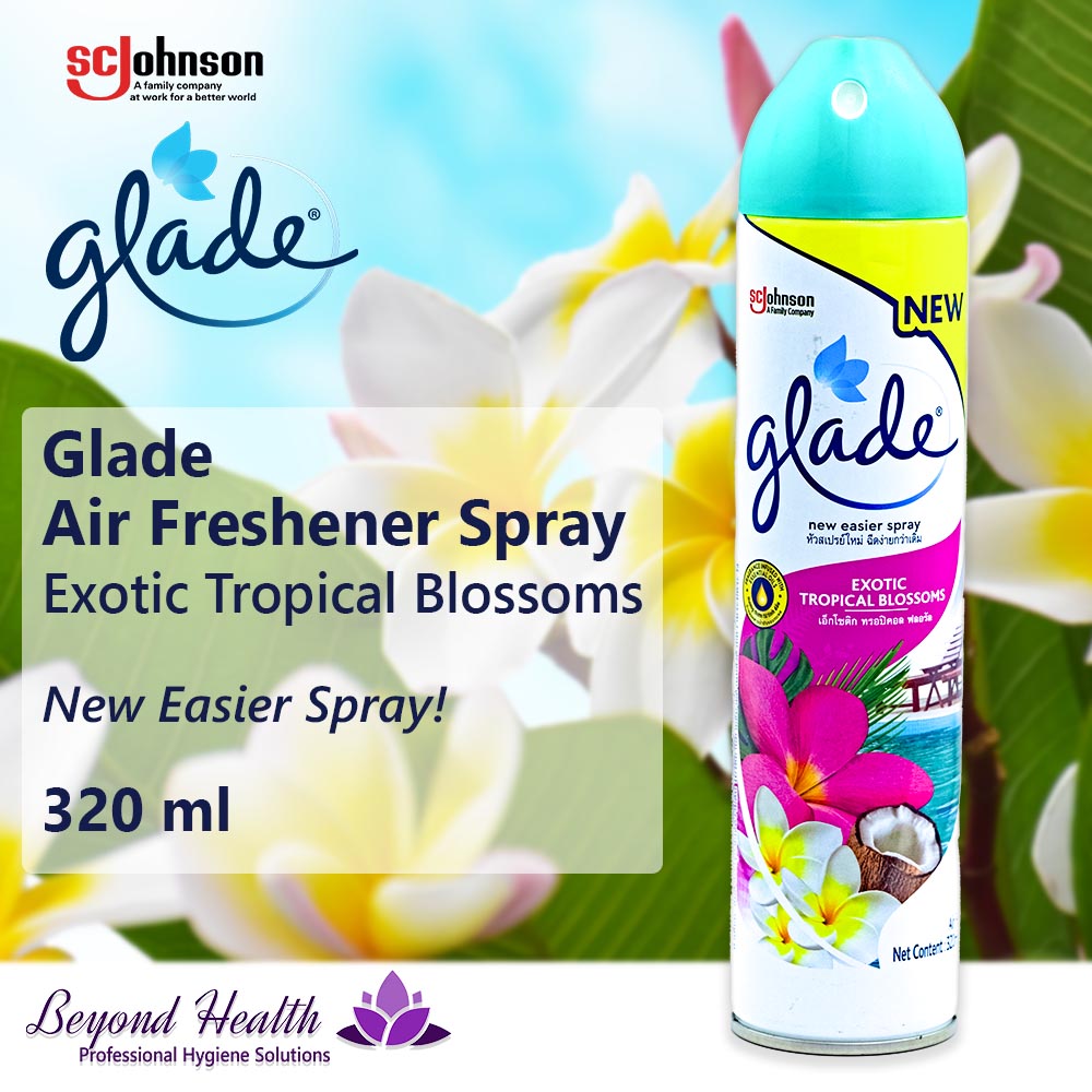Glade Air Freshener Exotic Tropical Blossom Spray 320ml