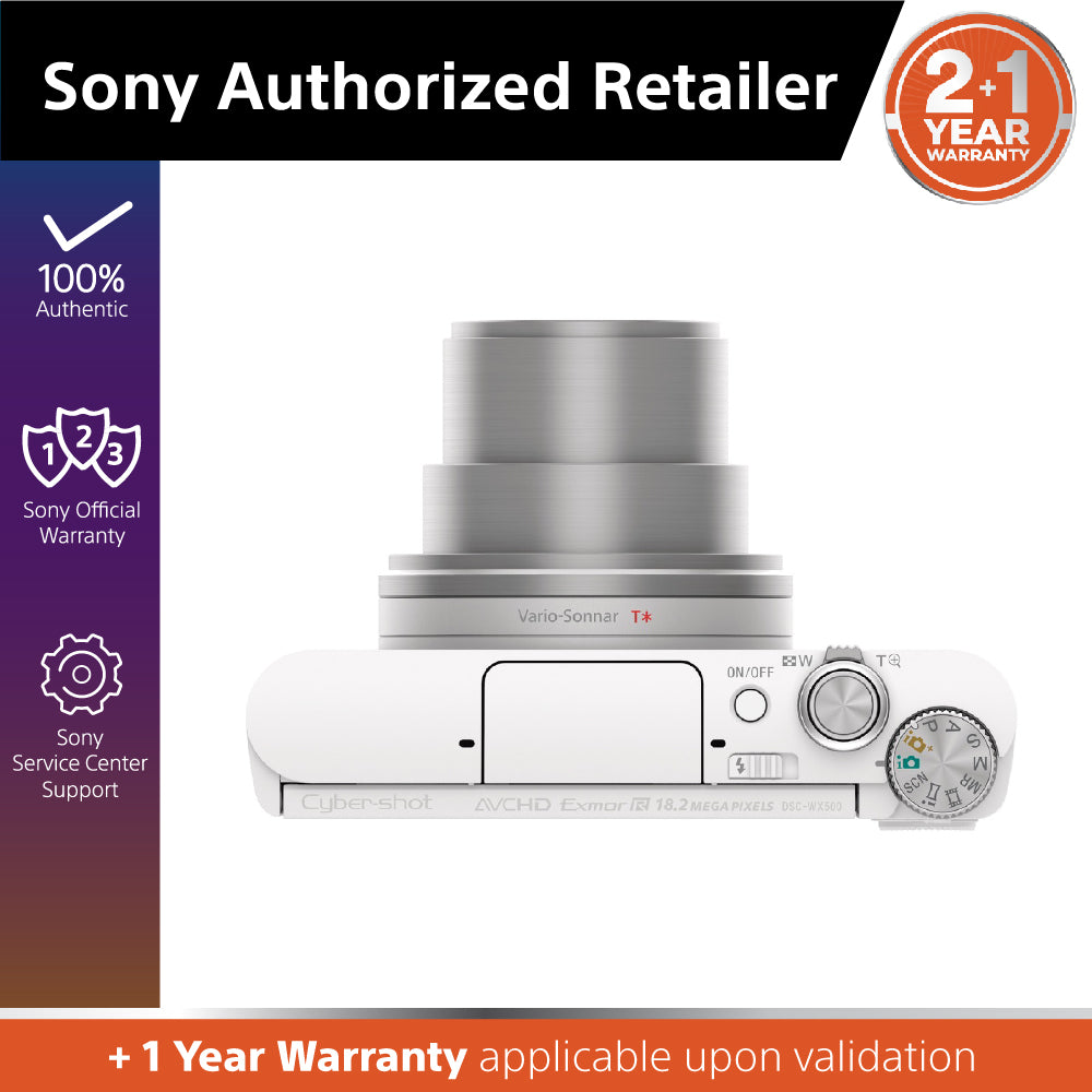 Sony DSC-WX500 Compact Camera with 30x Optical Zoom