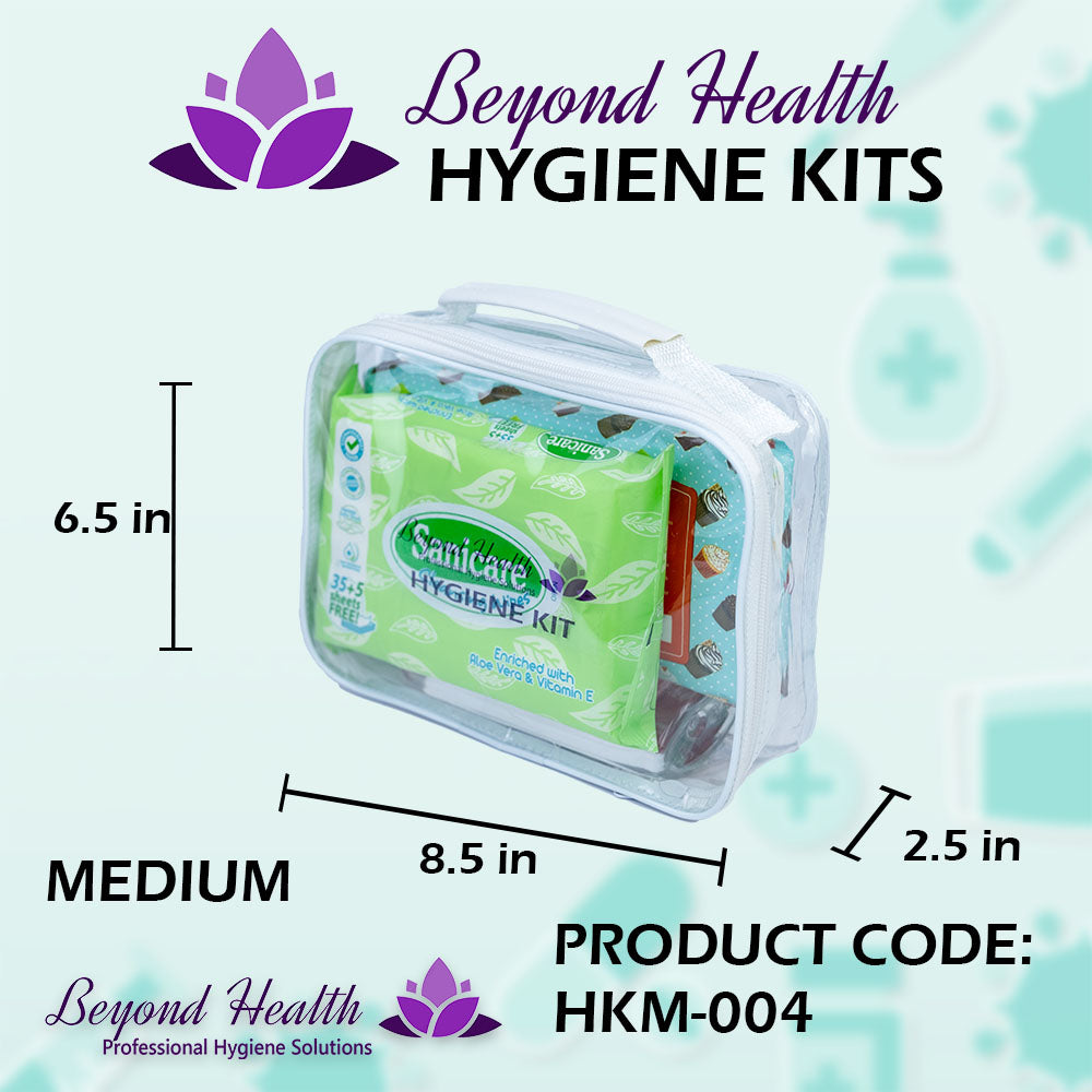 HKM-004 Personal Hygiene Kit Beyond Health 4 Items Disinfection Kit MEDIUM BAG