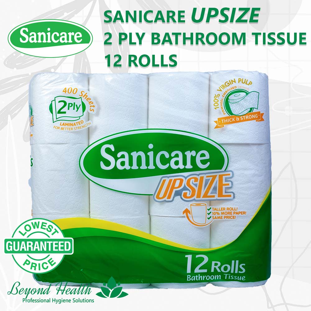 Sanicare Upsize 2 Ply Bathroom Tissue