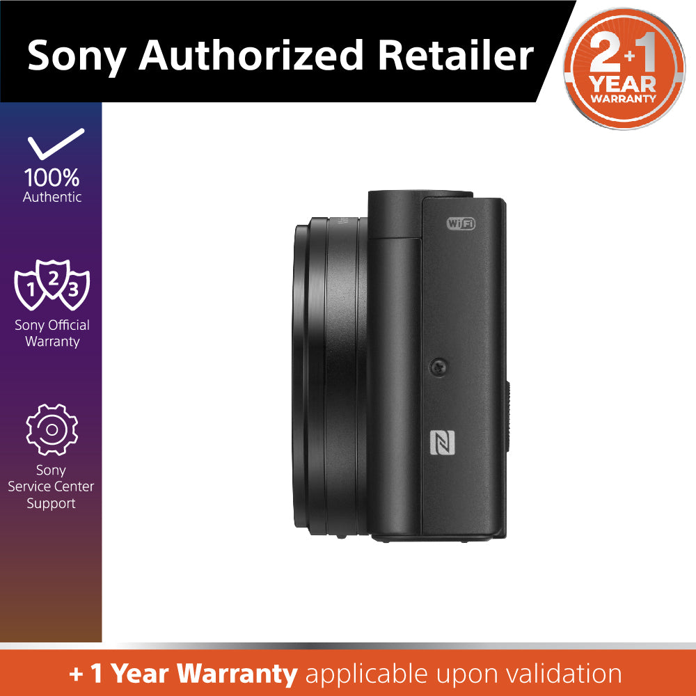 Sony DSC-WX800/WX800 Compact High-zoom Camera | 4K Recording