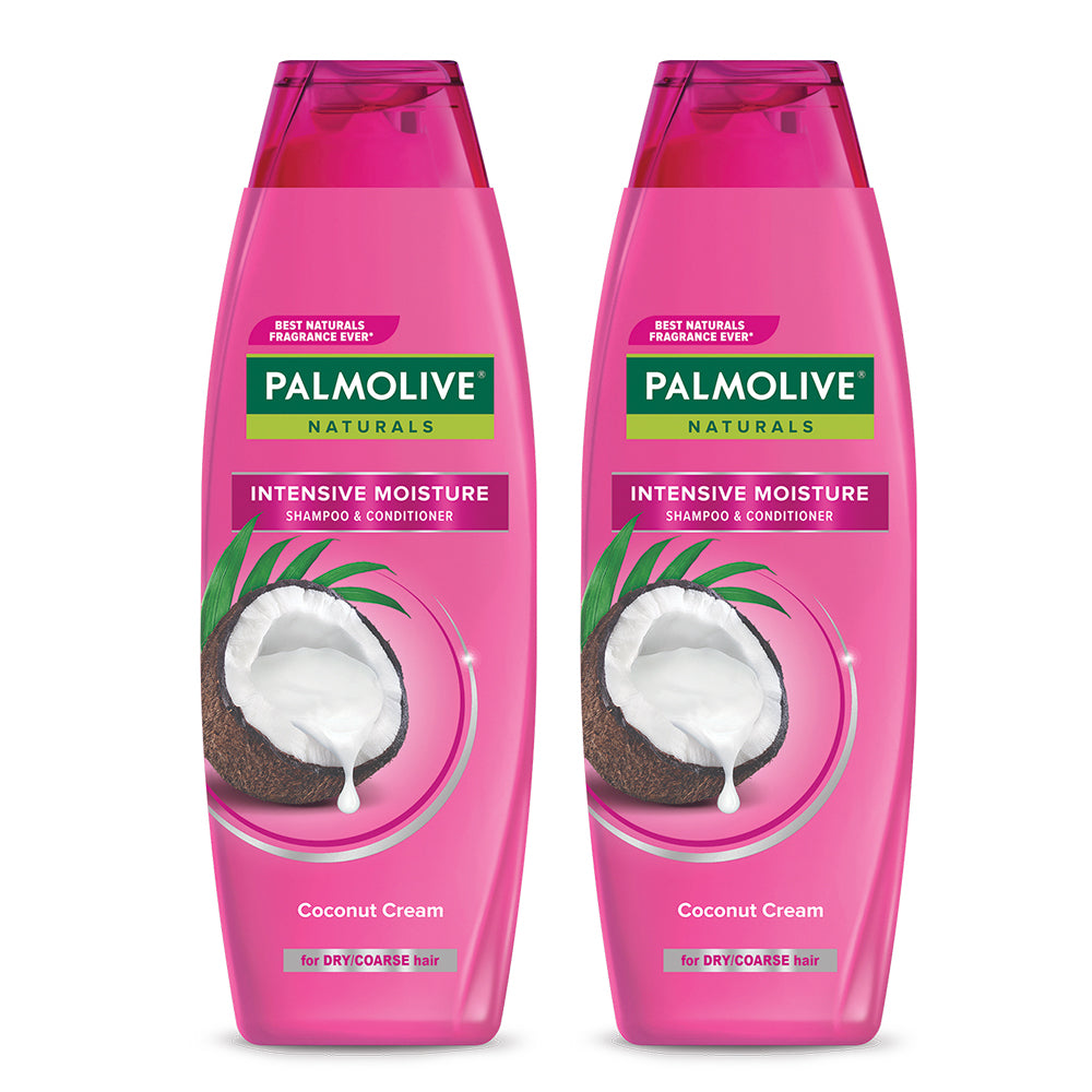 Palmolive Naturals Intensive Moisture Shampoo 180ml, Pack of 2