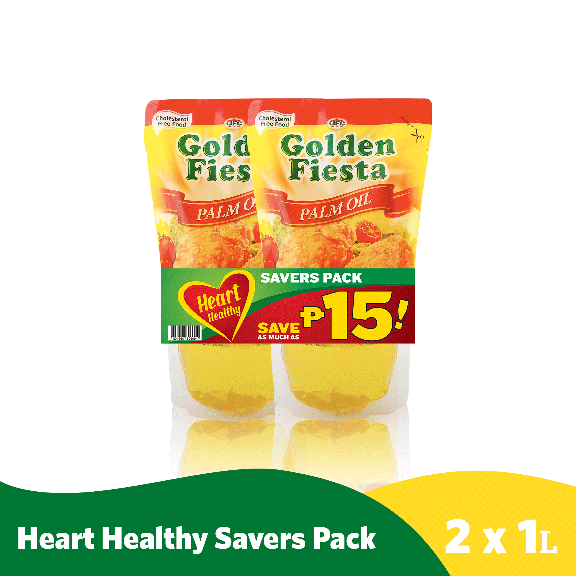 UFC Golden Fiesta Cooking Oil Heart Healthy Savers Pack