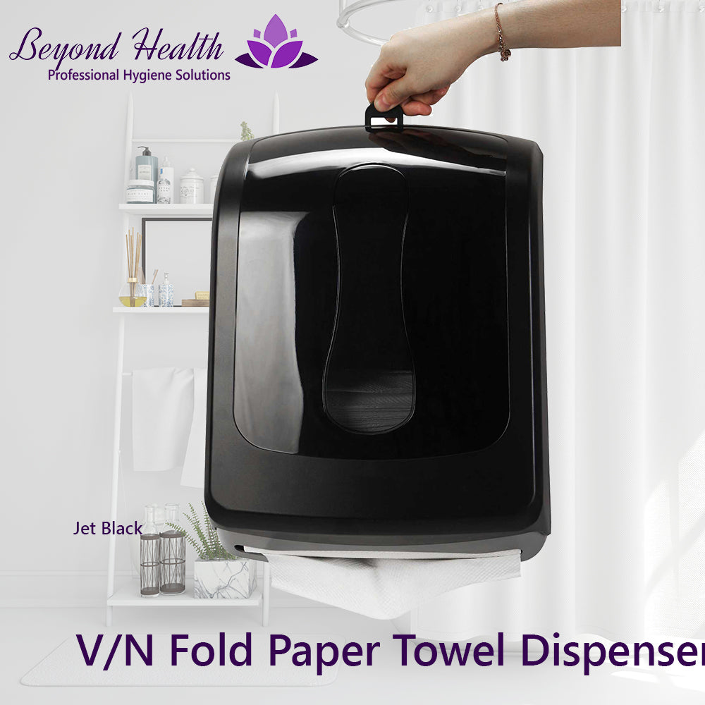 V/N Fold Paper Towel Dispenser Wall Mounted Hygienic Hand Washing