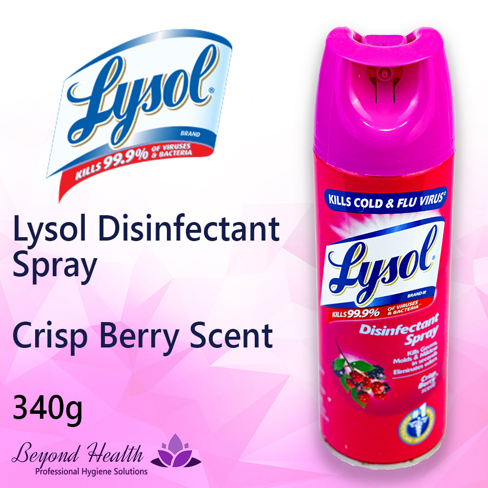 LYSOL Disinfectant Spray Crisp Berry 340g