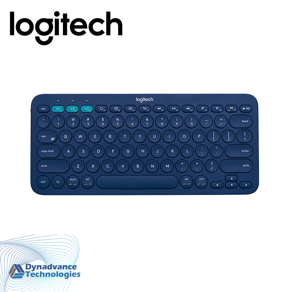 Logitech K380 Wireless Multi-Device Keyboard for Windows, Apple iOS, Apple TV android or Chrome, Bluetooth, Compact Space-Saving Design, PC/Mac/Laptop/Smartphone/Tablet