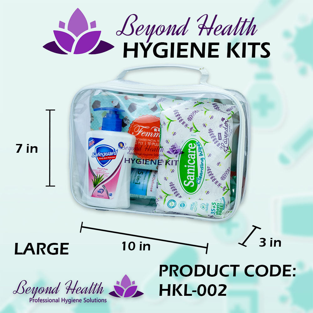 HKL-002 Personal Hygiene Kit Beyond Health 5pcs Disinfection Kit LARGE BAG