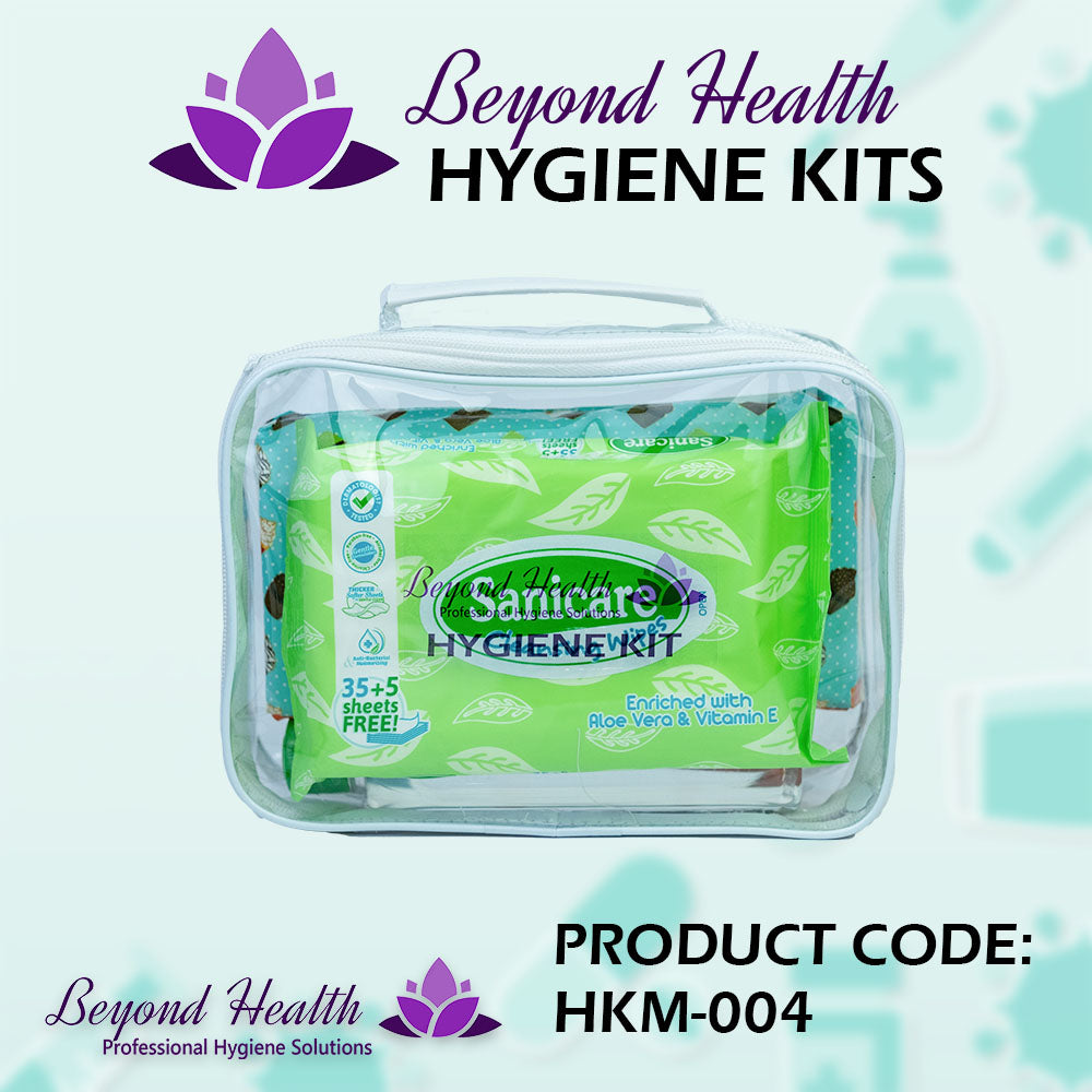 HKM-004 Personal Hygiene Kit Beyond Health 4 Items Disinfection Kit MEDIUM BAG