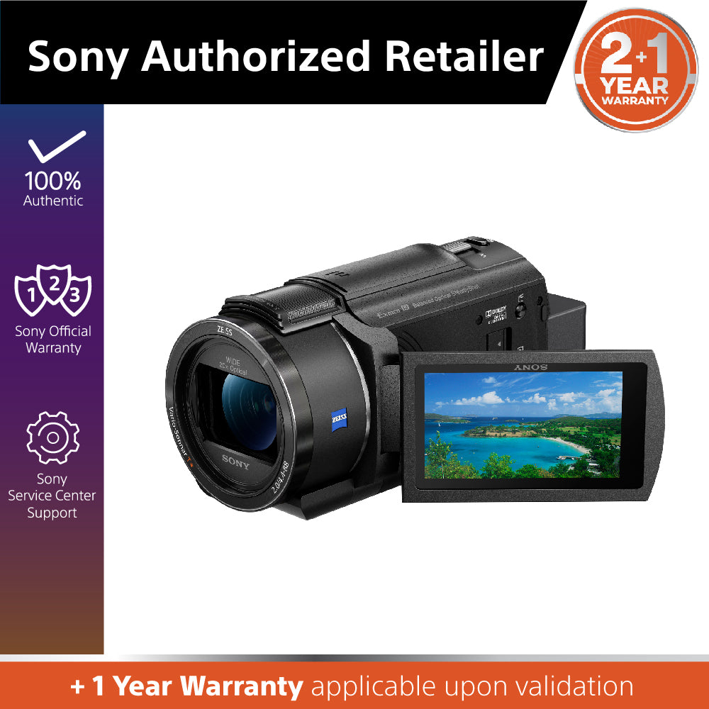 Sony FDR-AX43/ AX43 4K Handycam® with Exmor R™ CMOS sensor