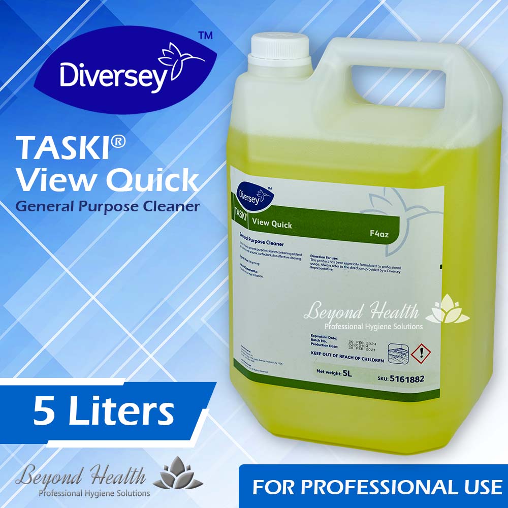 Diversey™ TASKI® View Quick (5L) F4az General Purpose Cleaner For Professional Use