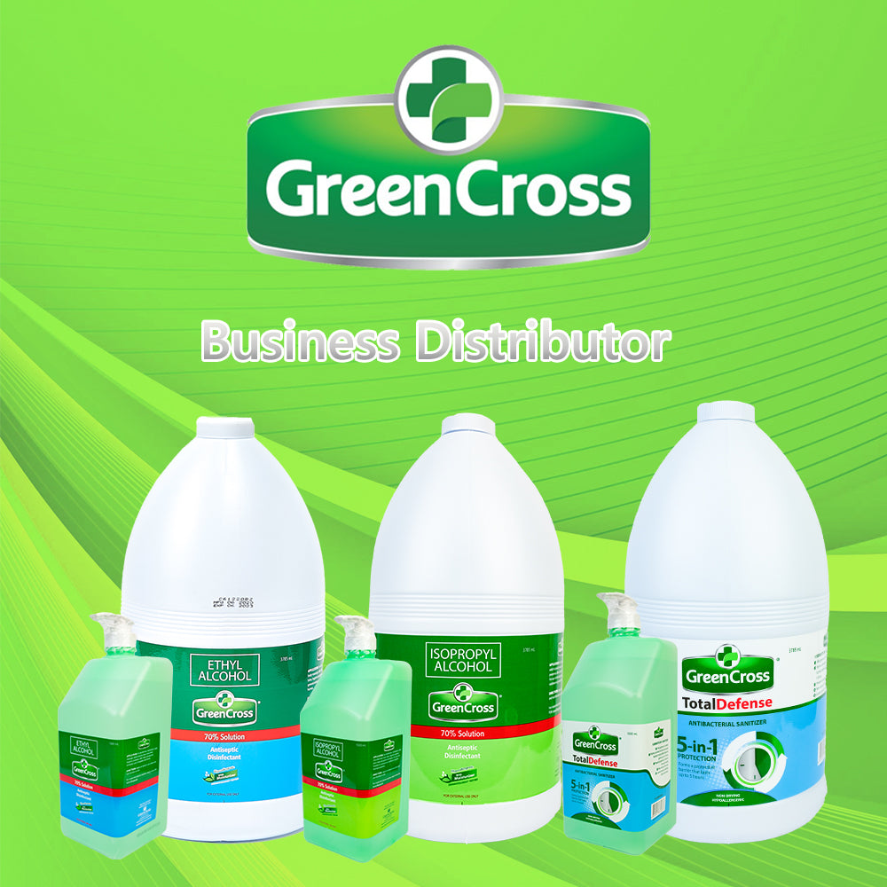 GreenCross 70% Ethyl Alcohol with Moisturizers 1000ml (1 Liter)