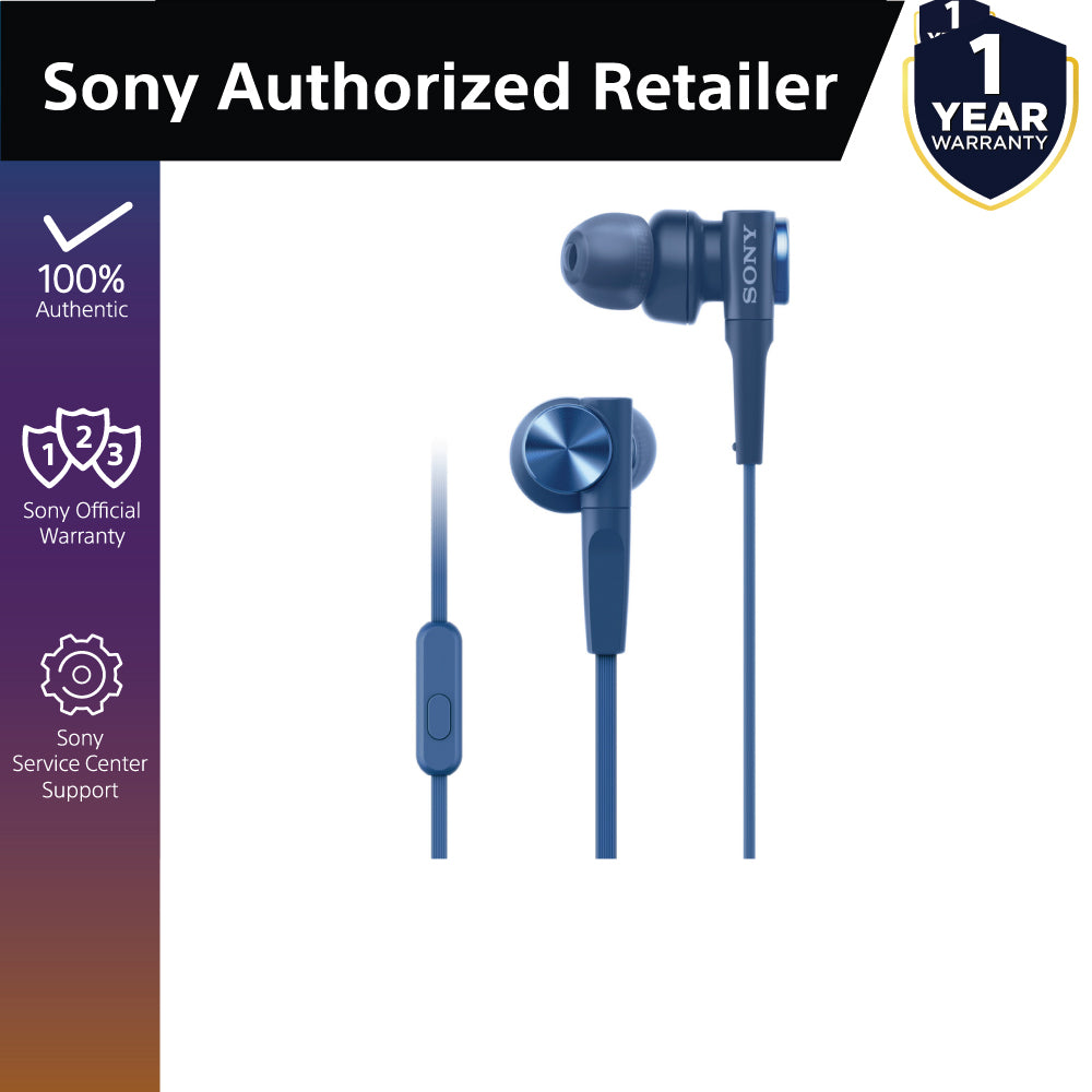 Sony MDR-XB55AP/ MDRXB55AP EXTRA BASS In-Ear Headphones