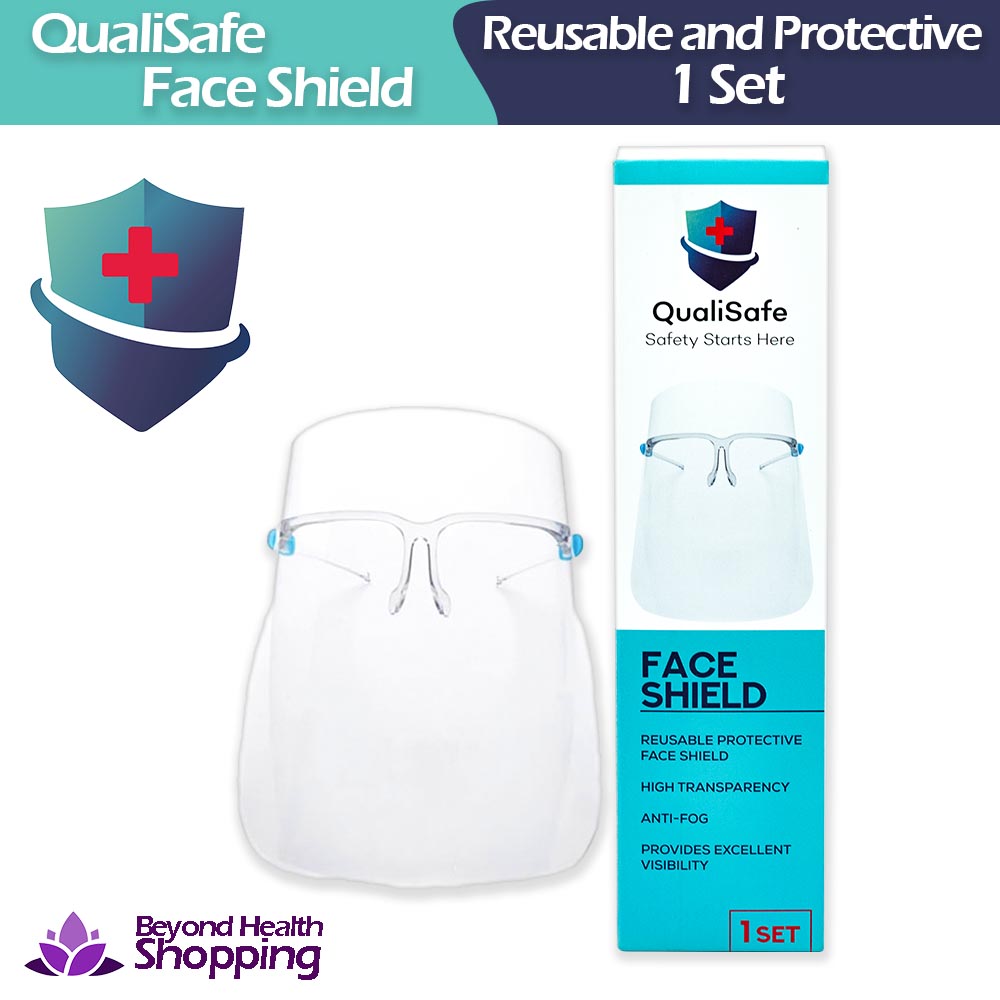 QualiSafe Face Shield with Anti Fog Coating