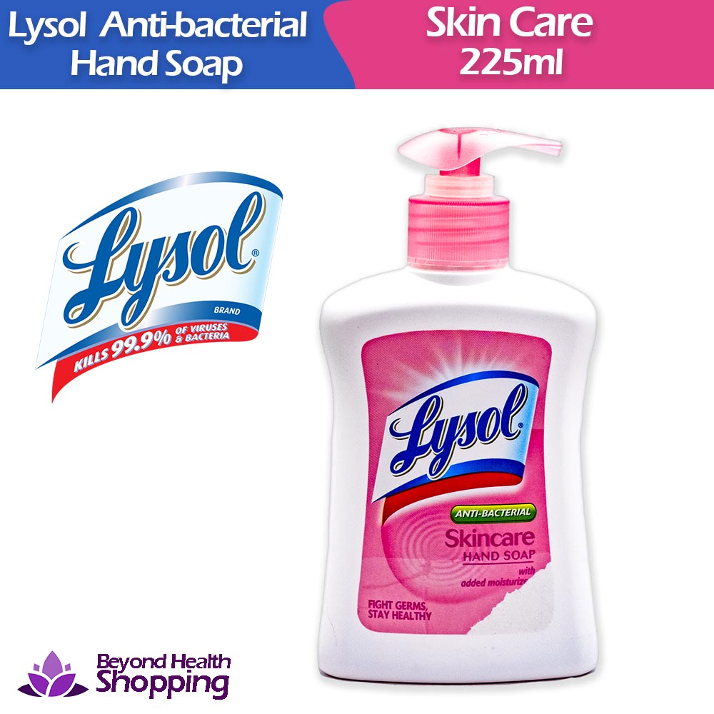 Lysol Anti-Bacterial Skincare Hand Soap 225ml