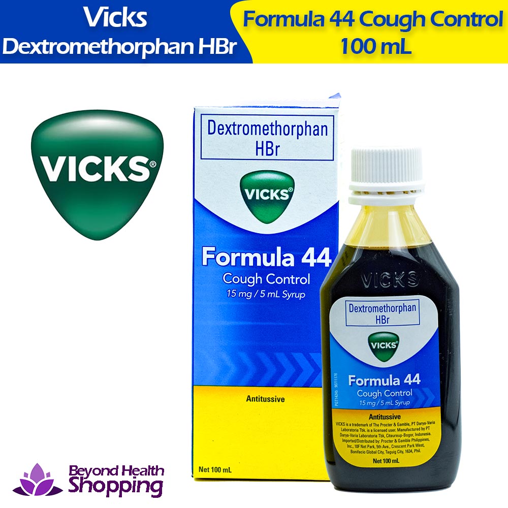Vicks Formula 44 Cough Control 100ml