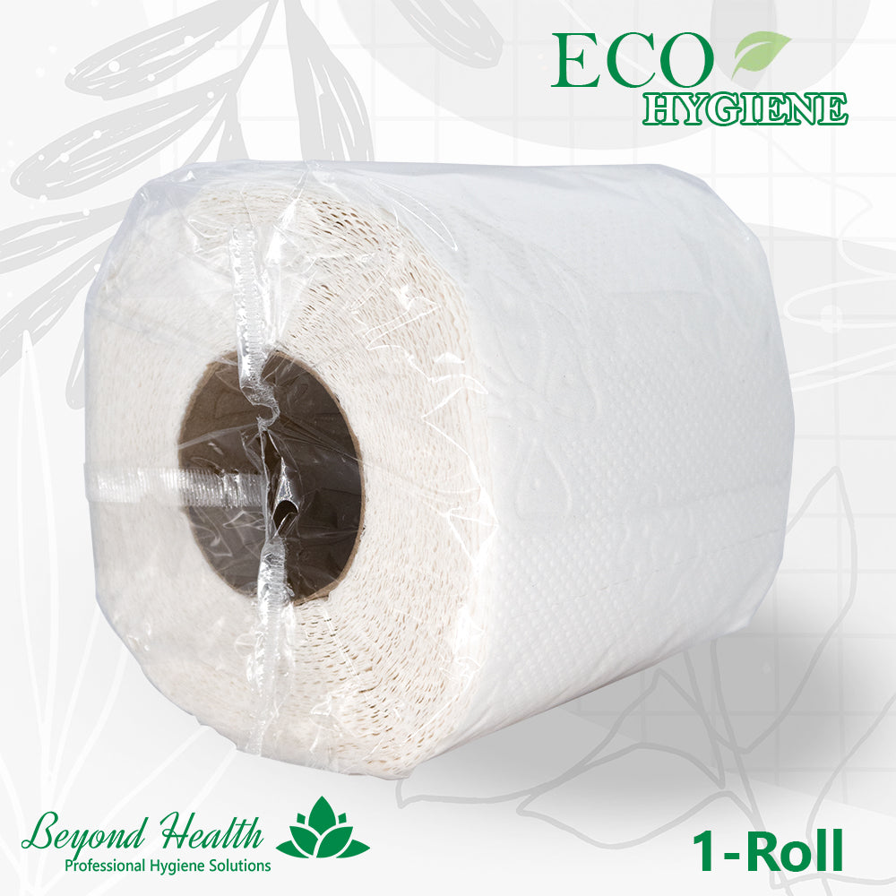 Eco-Hygiene Bathroom Tissue Roll 2 Ply Eco-Friendly Virgin Pulp Greenchoice Certified Halal Certified
