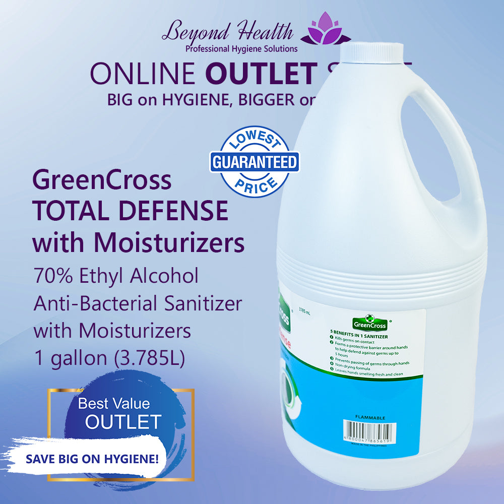 GreenCross Total Defense Antibacterial Sanitizer 1 Gallon (3.785 L)