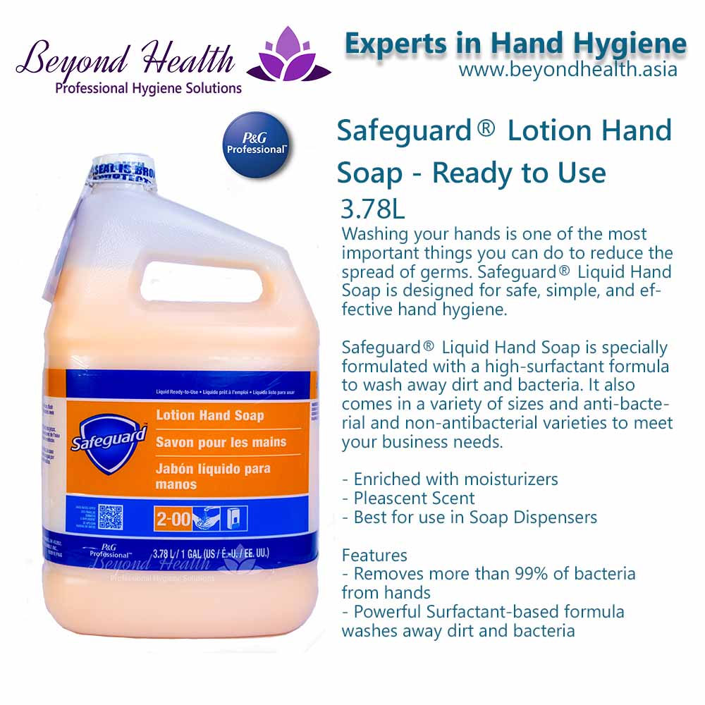 PGC02699, PROCTER & GAMBLE Safeguard® Antibacterial Liquid Hand Soap -  Gallon Pour Bottle, PROCTER & GAMBLE
