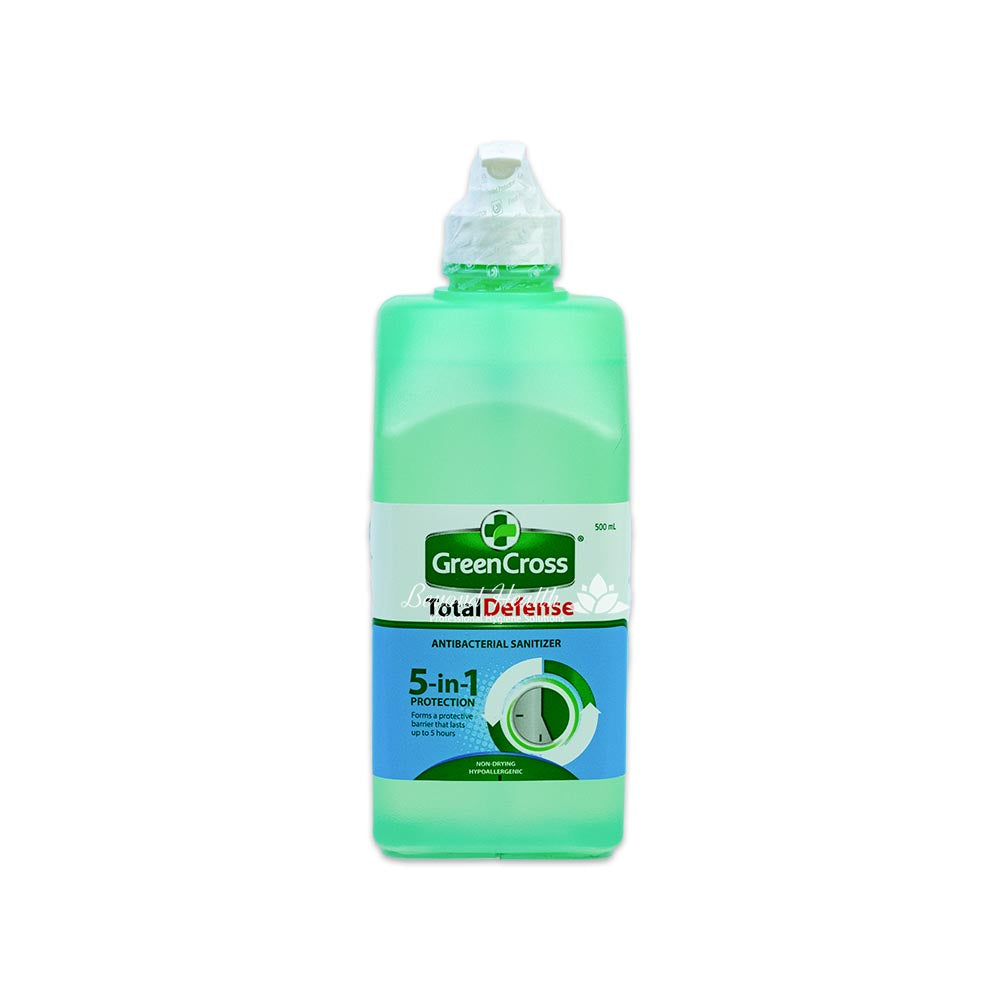 GreenCross TOTAL DEFENSE Antibacterial Sanitizer 500ml