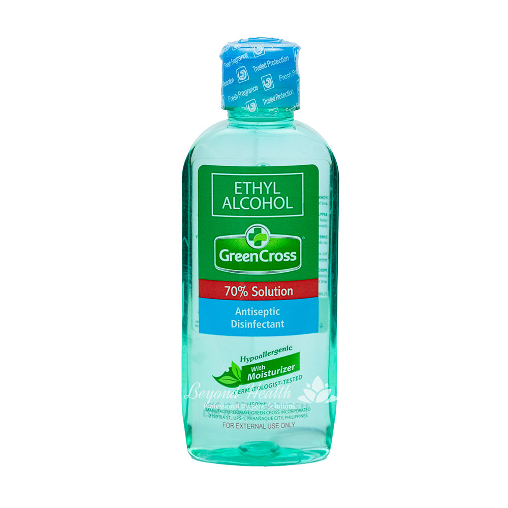 GreenCross 70% Ethyl Alcohol with Moisturizers 150ml