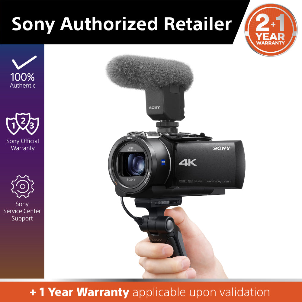 Sony FDR-AX43/ AX43 4K Handycam® with Exmor R™ CMOS sensor