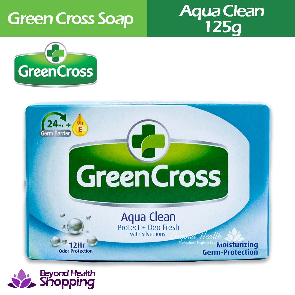 Green Cross Bath Soap Aqua Clean 125g