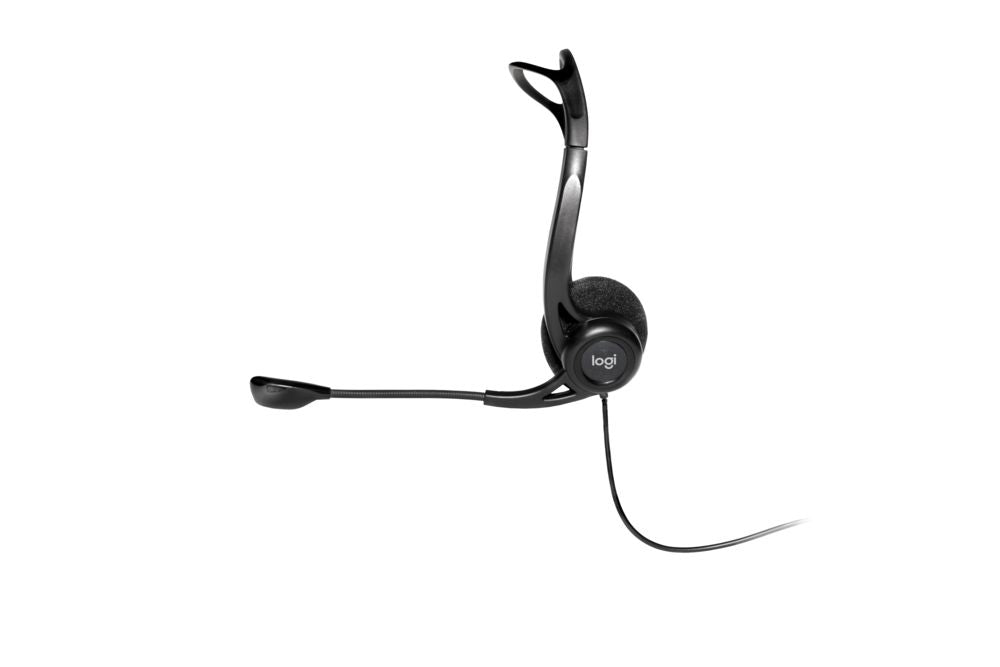 Logitech H370 USB Computer Headset with Noise-Cancelling Microphone, Digital Quality Sound, Plug and Play, USB