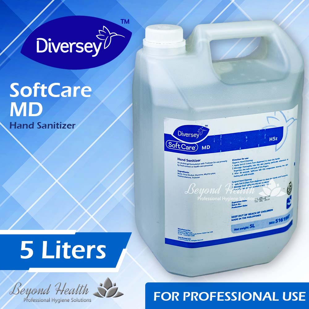 Diversey™ SOFTCARE®MD H5z(5L) Hand Sanitizer For Professional Use