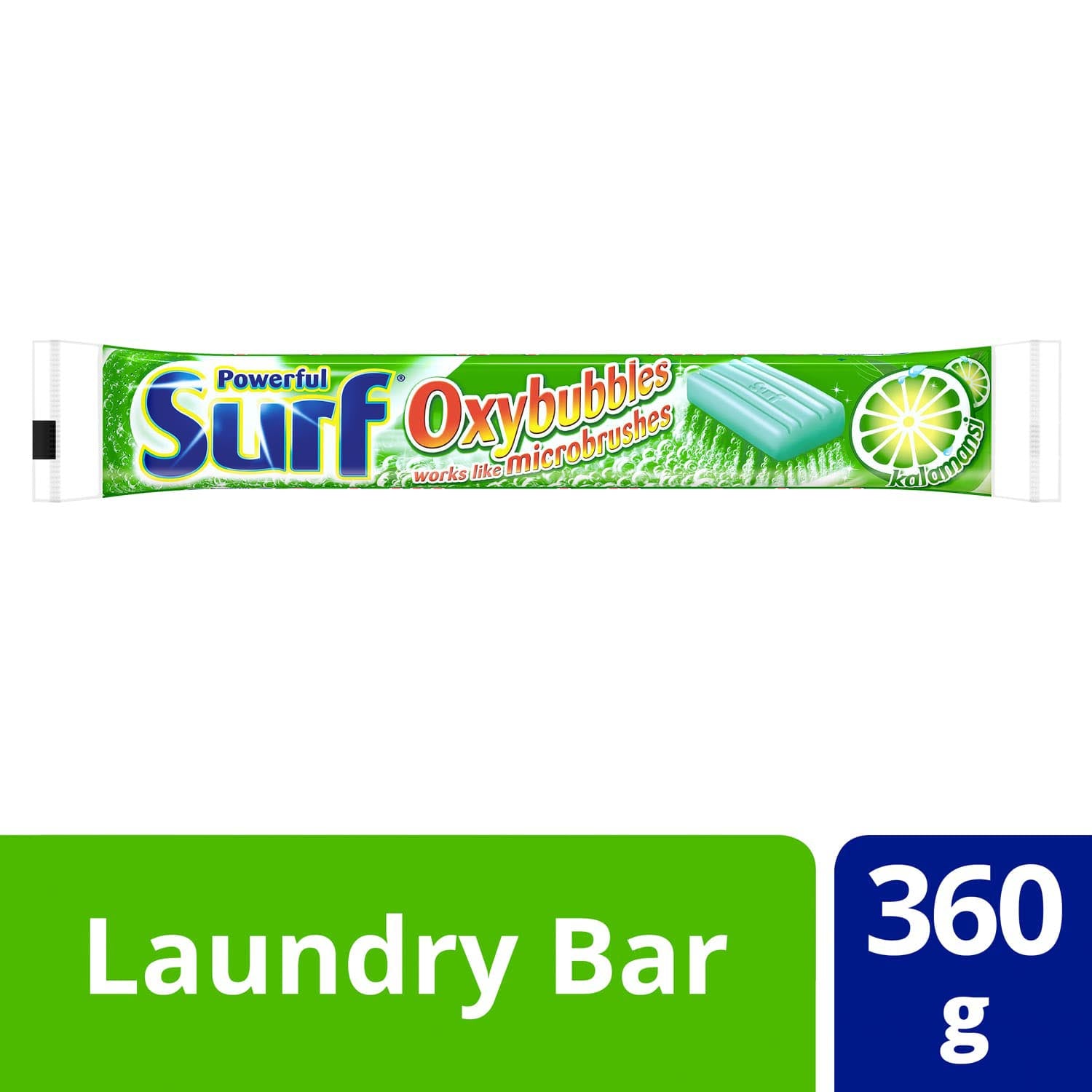 Surf Bar Detergent Kalamansi 360g Long Bar