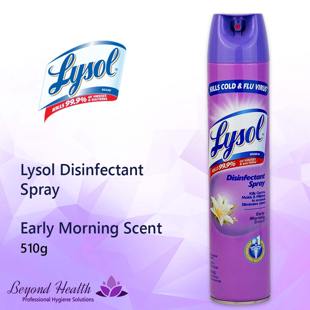 LYSOL Disinfectant Spray Early Morning Scent 510g