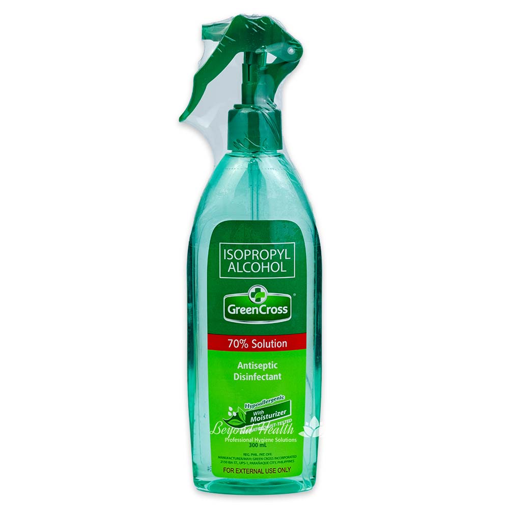 GreenCross 70% Isopropyl Alcohol with Moisturizers 300ml SPRAY