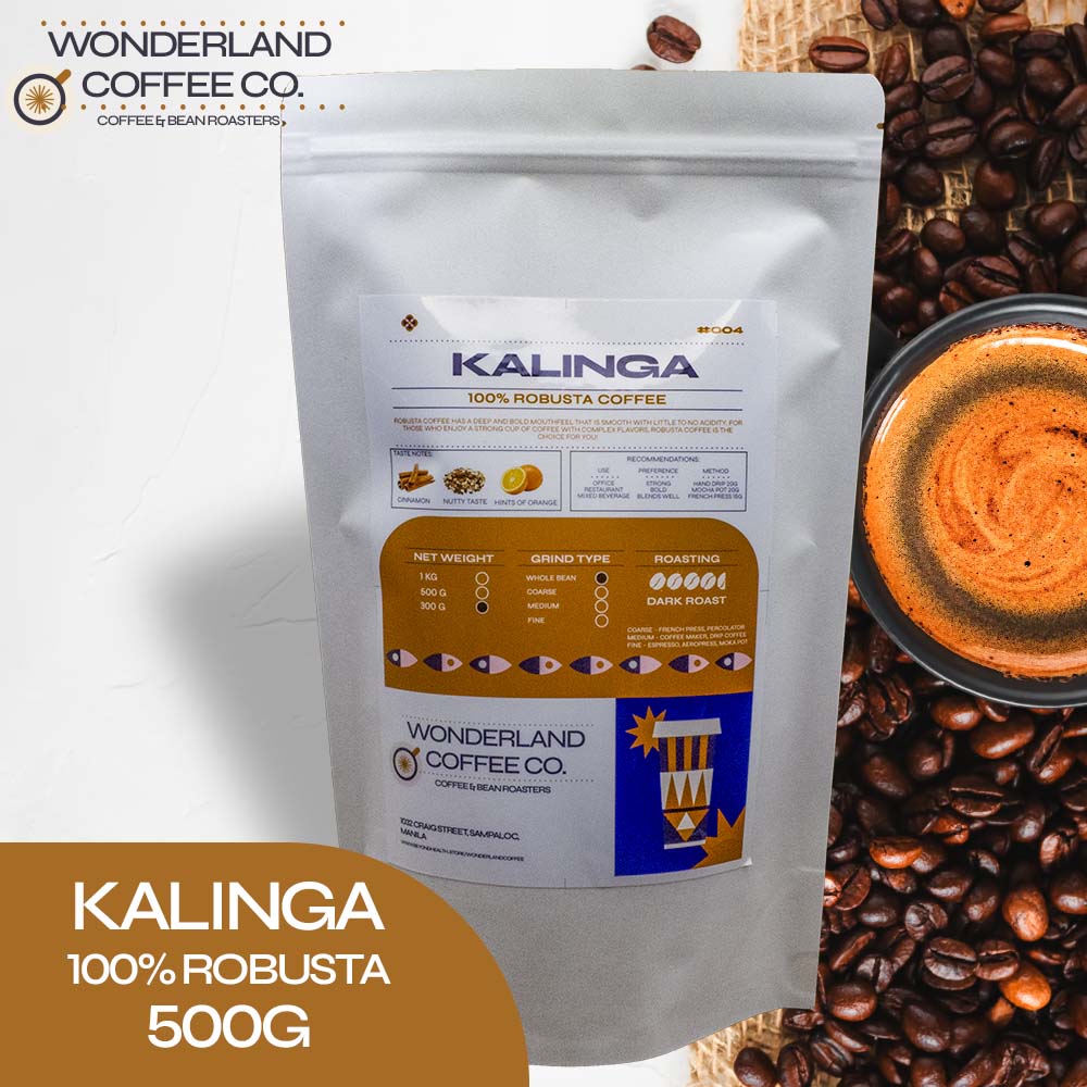 Kalinga Bold: Premium 100% Robusta Coffee Beans with Rich and Full-Bodied Flavor - Perfect for Those Who Prefer Strong Coffee, Sustainably Sourced from Northern Philippines, Lazada PH Bestseller