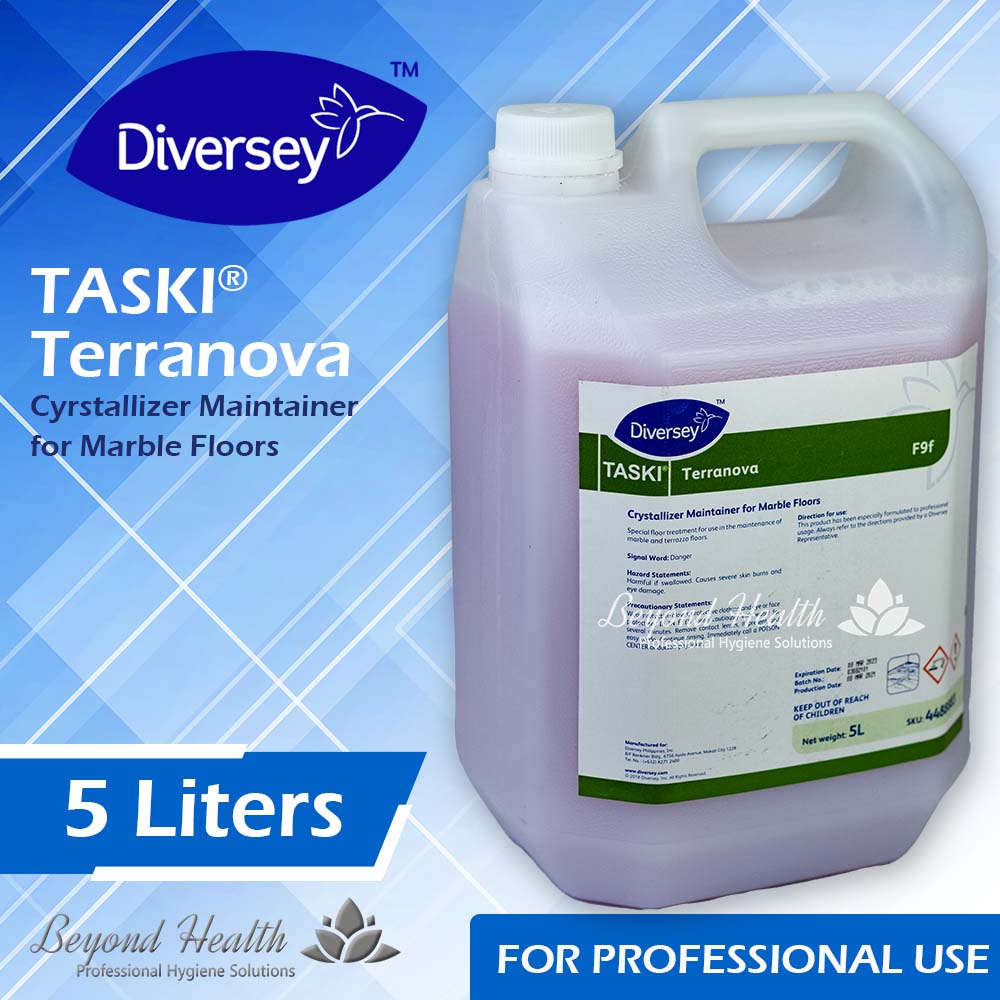 Diversey™ TASKI® Terranova (5L) Crystallizer F9f Maintainer For Marble Floors For Professional Use