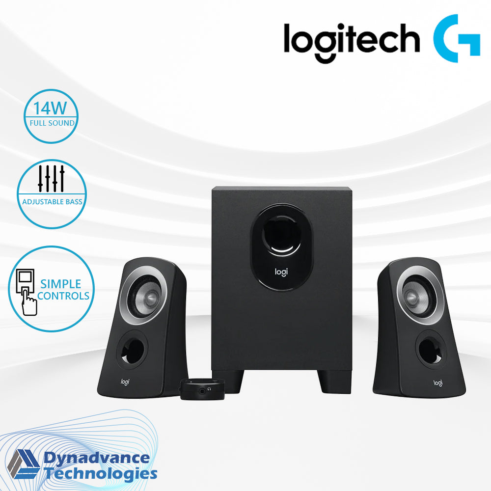Logitech Speaker System Z313 RICH SOUND FOR A FULL RANGE AUDIO EXPERIENCE